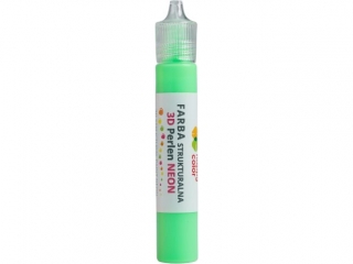 Farba 3D 32ml, neon zielony , Happy Color