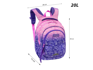 Plecak ASTRABAG KITTY, AB330 [opakowanie=6szt]