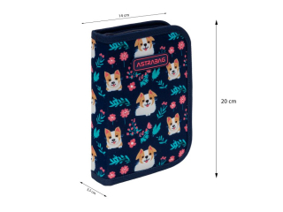 Pi�rnik pojedynczy dwuklapkowy bez wyposa�enia ASTRABAG DEAR PUPPY, AC1 [opakowanie=12szt]