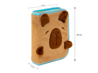 Pi�rnik pojedynczy dwuklapkowy bez wyposa�enia ASTRABAG FLUFFY CAPY, AC1 [opakowanie=12szt]