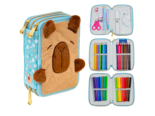 Pi�rnik JUMBO potr�jny z wyposa�eniem ASTRABAG FLUFFY CAPY, AC31 [opakowanie=12szt]