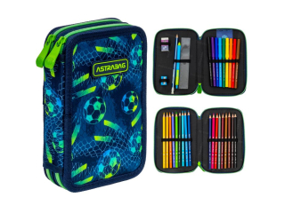 Pi�rnik podw�jny z wyposa�eniem ASTRABAG FOOTBALL, AC21 [opakowanie=12szt]