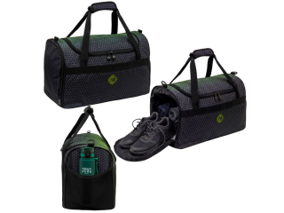 Torba sportowa ABAG HEXAGON GREEN OMBRE [opakowanie=6szt]