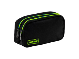 Pi�rnik 2 komory HEAD BLACK GREEN/BLUE, AC9 [opakowanie=12szt]