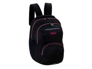 Plecak HEAD BLACK PINK/MINT, AB200 [opakowanie=6szt]