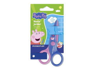 Nożyczki Noris junior, Peppa, dla dzieci 2+, plastikowe, 10 cm, blister, Staedtler