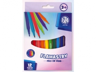 Flamastry okrągłe CX ASTRAPEN - 12 kolorów (5%)