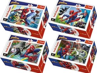 Puzzle "54 Mini - Czas na Spider-Mana / Disney Marvel Spiderman"