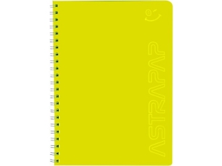 Koozeszyt ASTRAPAP FLUO A5 80k kratka
