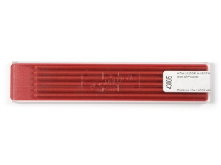 KIN WKŁAD 4300-005 COLORAMA L-120MM 2MM CZERWONY KOMPLET 12 SZT.