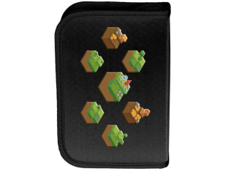 Piórnik z wyposażeniem PASO GAME PP25MN-P001 19, 5x13x3, 5