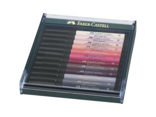 PITT ARTIST PEN BRUSH ZESTAW 12 KOL. SKI N FABER-CASTELL