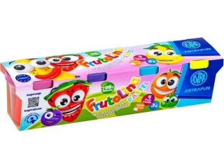 Masa plastyczna Pastel Frutolina Astra Fun 4 szt x 100 g  [opakowanie= 4szt]