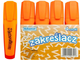 ZAKRELACZ - POMARACZOWY 7642 [opakowanie=4szt]