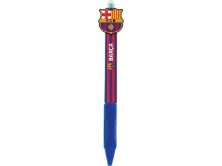 D³ugopis automatyczny wymazywalny z gumowym uchwytem 0.5 mm FC Barcelona - 36 szt. display