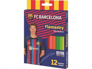 Flamastry okr±g³e FC Barcelona - 12 kolorów