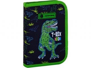 Pirnik pojedynczy dwuklapkowy bez wyposaenia ASTRABAG T-REX NEON, AC1 [opakowanie=12szt]