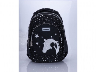 Plecak HEAD GLITTER EFFECT SILVER DREAM, AB330 [opakowanie=6szt]