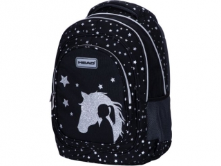Plecak HEAD GLITTER EFFECT SILVER DREAM, AB330 [opakowanie=6szt]