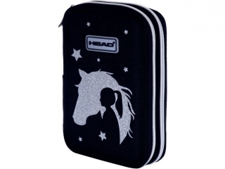 Pirnik podwjny bez wyposaenia HEAD GLITTER EFFECT SILVER DREAM, AC2 [opakowanie=12szt]
