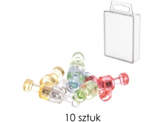 MAGNESY STRONG TRANSPARENTNE KOLOR A10SZT., CLASSIC [opakowanie=40szt]