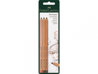 PITT PASTEL 3 SZT. BLISTER FABER CASTELL [opakowanie=10szt]