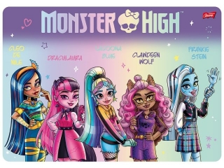 Podkad dwustronny laminowany A3 MONSTER HIGH [opakowanie=10szt]