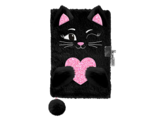PLUSZOWY Pami�tnik PASO BLACK CAT PP26BC-3676 A5