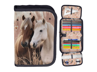 Piórnik z wyposażeniem PASO HORSES PP26HR-P001 19, 5x13x3, 5