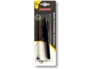 PENMATE MARKER PERMANENTNY DWUSTRONNY CZARNY NA BLISTRZE