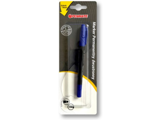 PENMATE MARKER PERMANENTNY DWUSTRONNY NIEBIESKI NA BLISTRZE