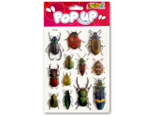 PENMATE KOLORI NAKLEJKI METALICZNE PUP-2506 BEETLES
