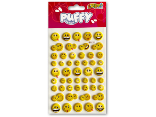 PENMATE KOLORI NAKLEJKI PUFFY SWP-302A EMOTICON