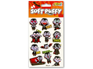 PENMATE KOLORI NAKLEJKI PUFFY SWPH-1806 HALLOWEEN VAMPIRES