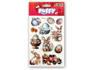 PENMATE KOLORI NAKLEJKI PUFFY PUFE-1002 EASTER II