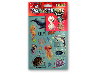 PENMATE KOLORI NAKLEJKI HOLOGRAPHIC LGS-4003 OCEAN