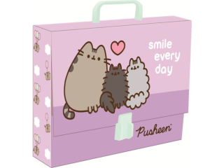 Teczka z rczk A4, XL 33 x 24, 8 x 9 cm PUSHEEN