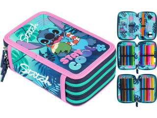 Pirnik szkolny potrjny z wyposaeniem STITCH STAY COOL