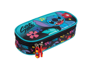 Pirnik saszetka usztywniona z wewntrzn klapk STITCH MINT ALOHA