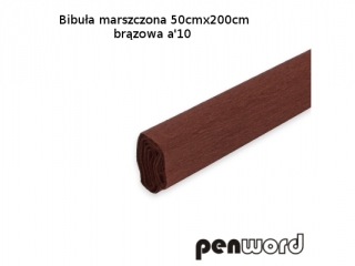 BIBU£A MARSZCZONA 50x200cm BR¡ZOWA a10(SZPSH)