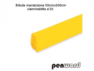 BIBU£A MARSZCZONA 50x200cm CIEMNO¯Ó£TA a10 (SZPSH)
