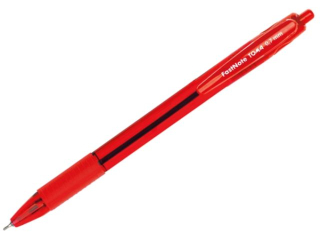 D�ugopis TOMA Automat Fast Note 0, 7mm - czerwony [opakowanie=12szt]TO-030 czerwony