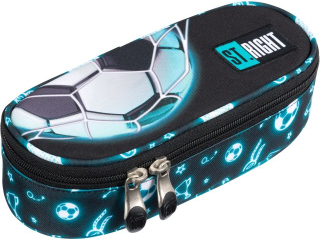 Pirnik saszetka usztywniona z wewntrzn klapk PC1 NEON FOOTBALL