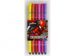 CIENKOPISY 12kol. SPIDER MAN