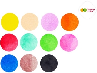 Farby akwarelowe Premium, zestaw 12 kolorw, Happy Color