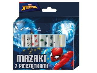 MAZAKI Z PIECZĄTKAMI 8kol. SPIDER MAN