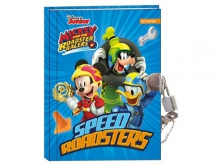PAMIĘTNIK Z KŁÓDKĄ - MICKEY MINNIExMICKEY