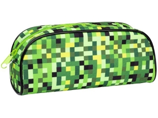 Piórnik saszetka z 1 zamkiem, PIXI green, Happy Color