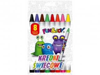 KREDKI ŚWIECOWE 8KOL. FJ2108D