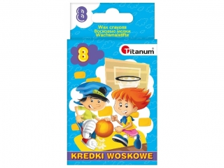 KREDKI CRAYONS 8KOL      2108D